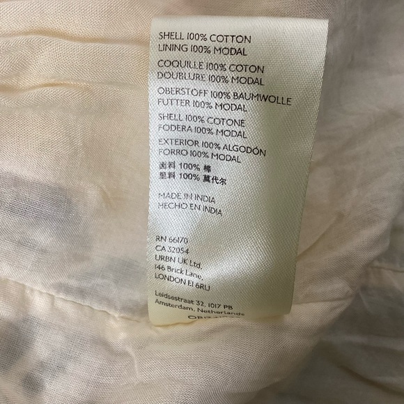 Anthropologie Floral Flounced Maxi Dress Pineapples Strapless L - Picture 8 of 13